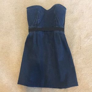 Cute denim strapless Lanvin X Acme Dress Size 2
